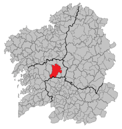 Location of Lalín