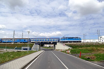 Pont ferroviaire sur la route III/1555.