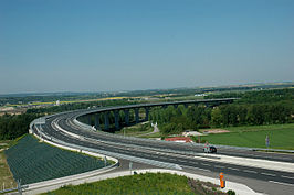 De A140 bij Mareuil-lès-Meaux