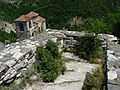 The church from the ruins of the tower.