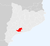 Położenie comarki Alt Camp na mapie Katalonii