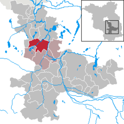 Groß Köris – Mappa