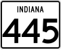 State Road 445 marker