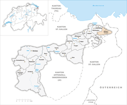 Walzenhausen – Mappa