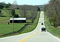 Image 12At 464 miles (747 km) long, Kentucky Route 80 is the longest route in Kentucky, pictured here west of Somerset. (from Transportation in Kentucky)