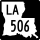 Louisiana Highway 506 marker