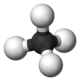 Stavmodell för metan