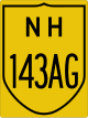 National Highway 143AG shield}}