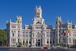 Het Palacio de Comunicaciones in 2012