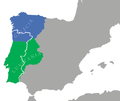 Image 2The Roman Provinces Lusitania and Gallaecia, after the reorganization of Diocletian AD 298 (from History of Portugal)