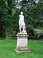Hölderlin-Denkmal im Alten Botanischen Garten in Tübingen