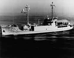 USS Pueblo lokakuussa 1967