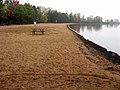 10 novembre 2007 Plage du parc provincial de Bonnechère, Ontario, Canada