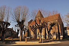 The Church of Saint-Martial, in Dunet