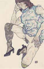 Egon Schiele, 1917.