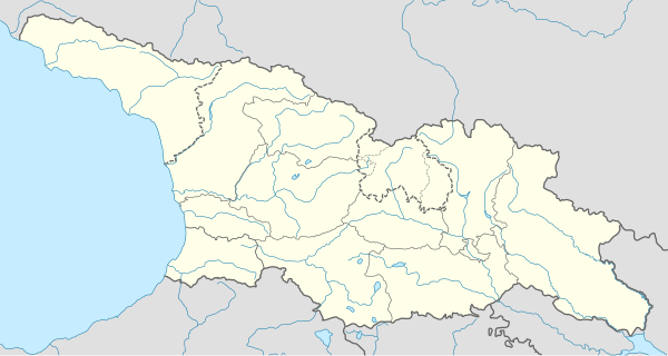 Список об'єктів Світової спадщини ЮНЕСКО в Грузії. Карта розташування: Грузія