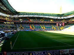 O Estádio José Alvalade foi o palco da grande final