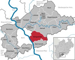 Königswinter – Mappa