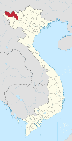 萊州省在越南的位置