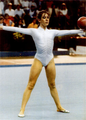 Leonor Dupuy en la Copa Internacional de Barcelona (1986).