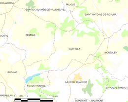 Castella – Mappa