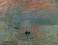 Esempio di Impressionismo, Claude Monet - Impression, soleil levant (1872), olio su tela; Musée Marmottan Monet, Parigi