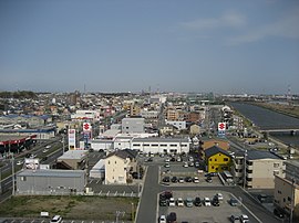 (旧)浜松市西区から都心方面