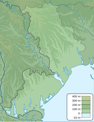 Національний природний парк «Тузловські лимани». Карта розташування: Одеська область