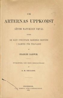 Framsida till första svenska översättningen 1871.
