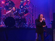 Ronnie James Dio and Vinny Appice performing at Spodek in Poland