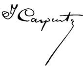 signature de Jules Carpentier