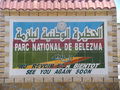 Porte de sortie localisable sur la carte du Parc national de Belezma à Lambiridi