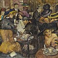 Im Romanischen Café von Willy Jaeckel, 1912