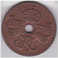 1936 penny, reverse