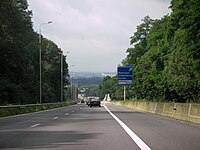 A2 bei Meerssen (afrit 51)