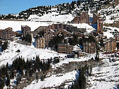 La station d'Avoriaz.