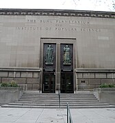 Buhl Planetarium and Institute of Popular Science (now part of the Children's Museum of Pittsburgh), built in 1939, at 10 Children's Way.