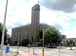 Die Regina Paciskerk (vir die ineenstorting)