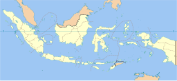 Pematang Siantars läge på karta över Indonesien.