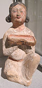 Tang figurine from Kucha.