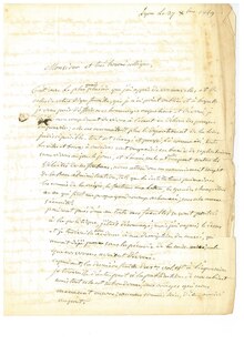 Lettre manuscrite d'Ambroise Comarmond du 1849 f01r.tif