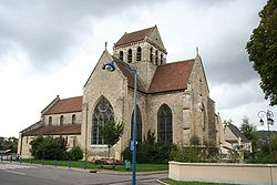 Kyrkja Sainte-Anne de Gassicourt i Mantes-la-Jolie