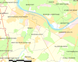 Boissise-le-Roi – Mappa