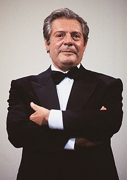 Marcello Mastroianni vuonna 1990.