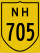 National Highway 705 shield}}