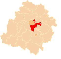 Location within the voivodeship