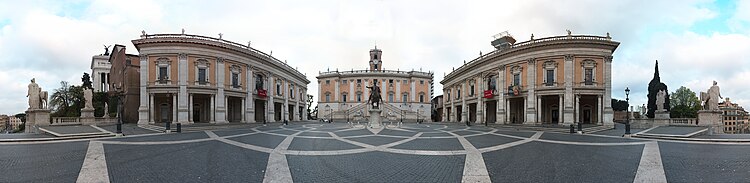 Piazza del Campidoglio panoraamvaade