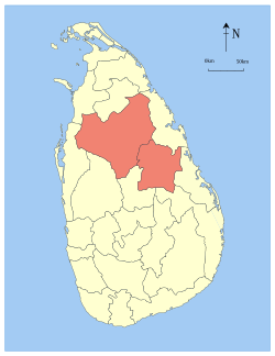 Location within Sri Lanka