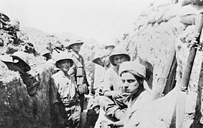 1st Herts Yeomanry a les trinxeres del canal de Suez, 1915