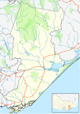 Jack River is located in Shire of Wellington